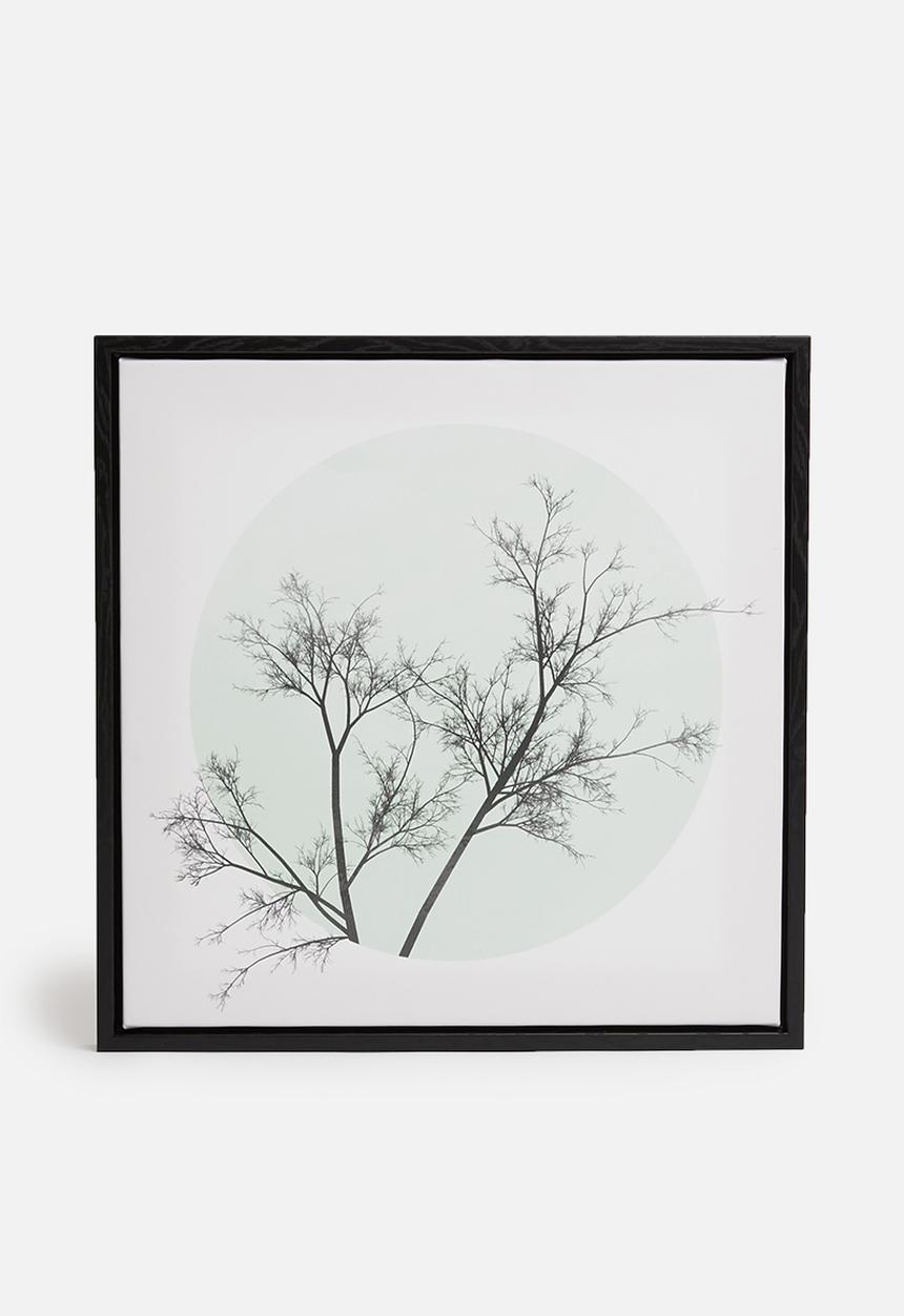 Hertex Haus - Wild coast framed artwork set of 2 - 40x40x4