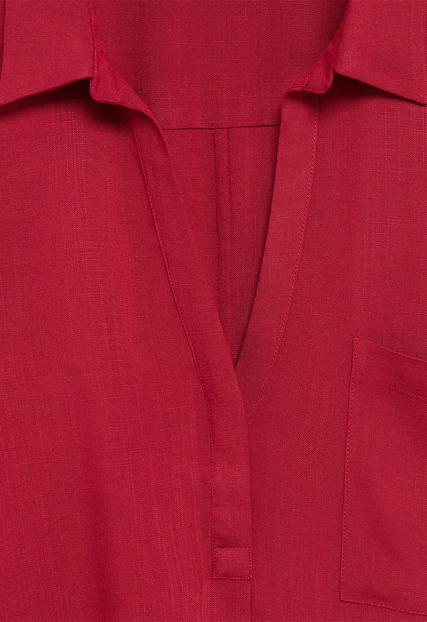 Violeta by Mango - Plus Blouse ruth8 - dark red