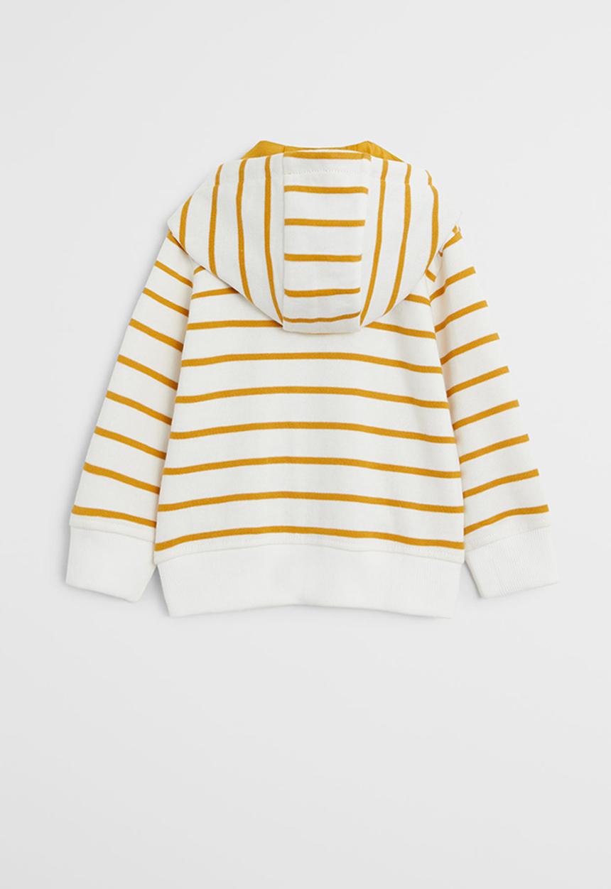 MANGO - Stripes sweatshirt - yellow