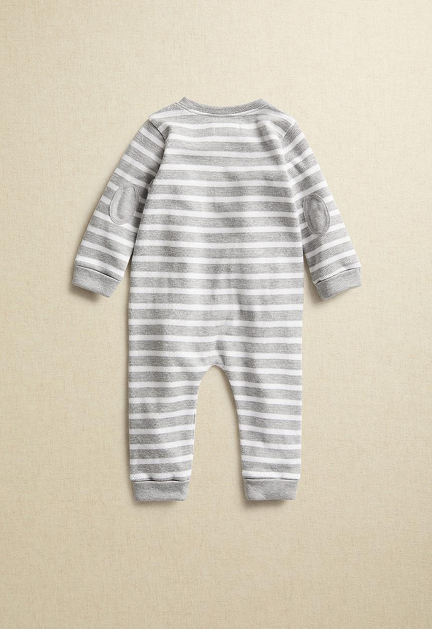 MANGO - Stripe pyjamas - grey