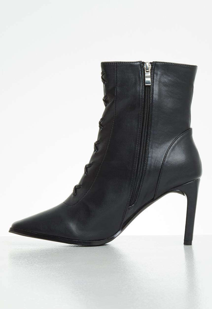 Z_Code_Z - Taja lace up ankle boot - black