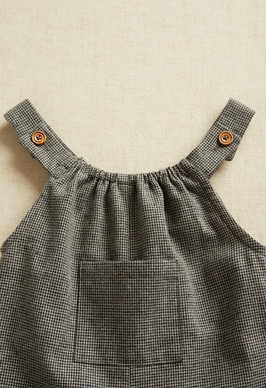 MANGO - London dungarees - charcoal