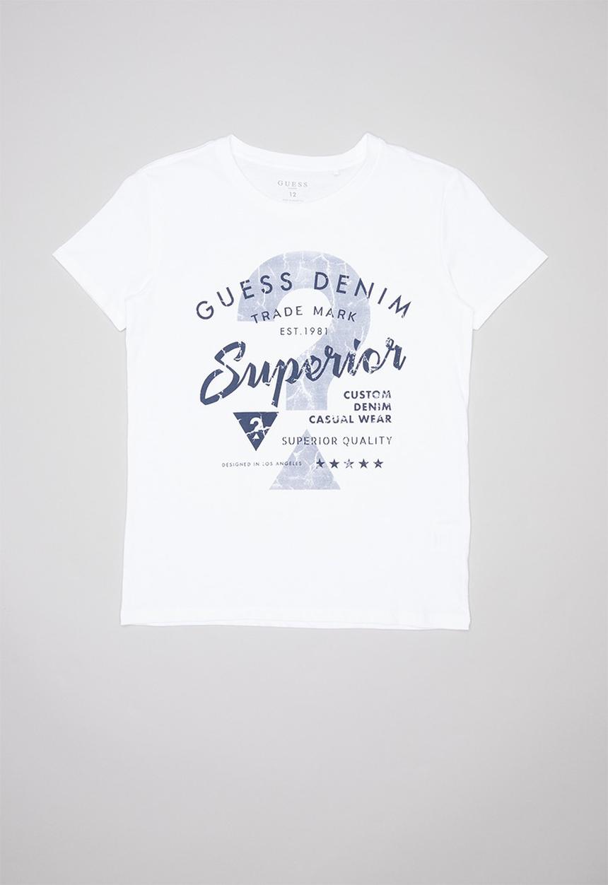 GUESS - Boys superior tee - white