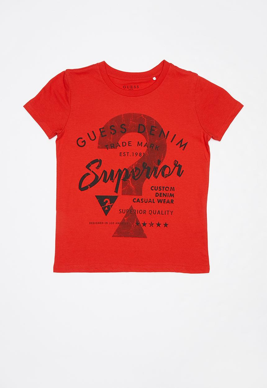 GUESS - Superior tee - red hot
