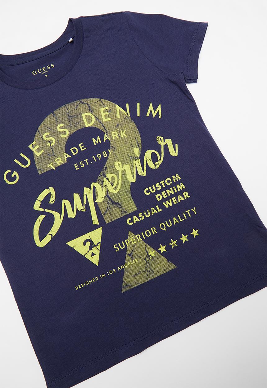 GUESS - Boys superior tee - blue