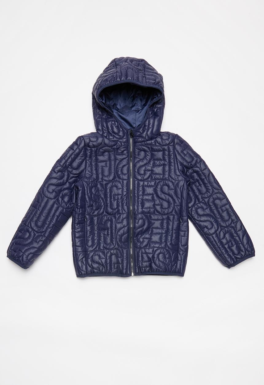 GUESS - Theremore nylon jacket - blue