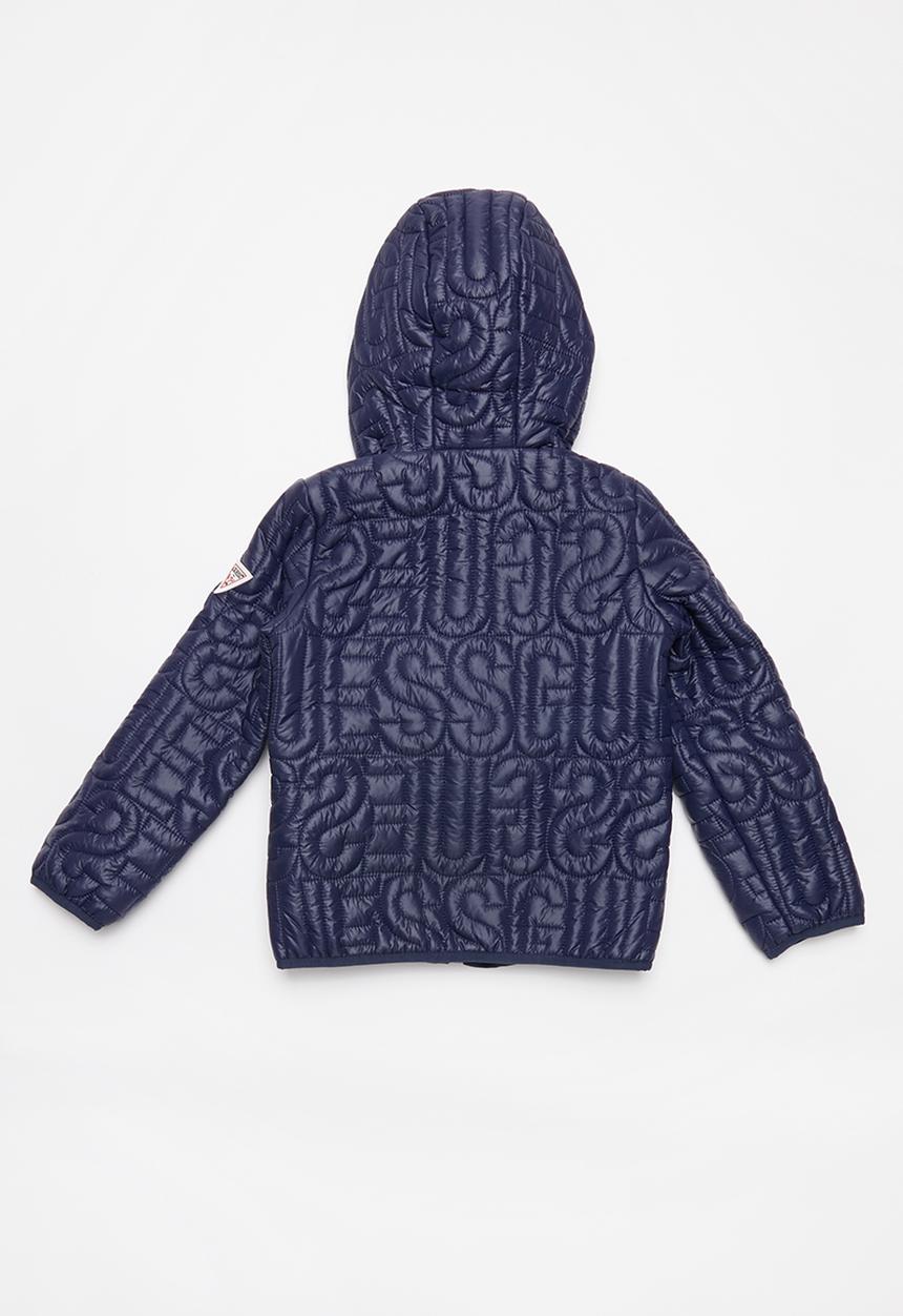 GUESS - Theremore nylon jacket - blue