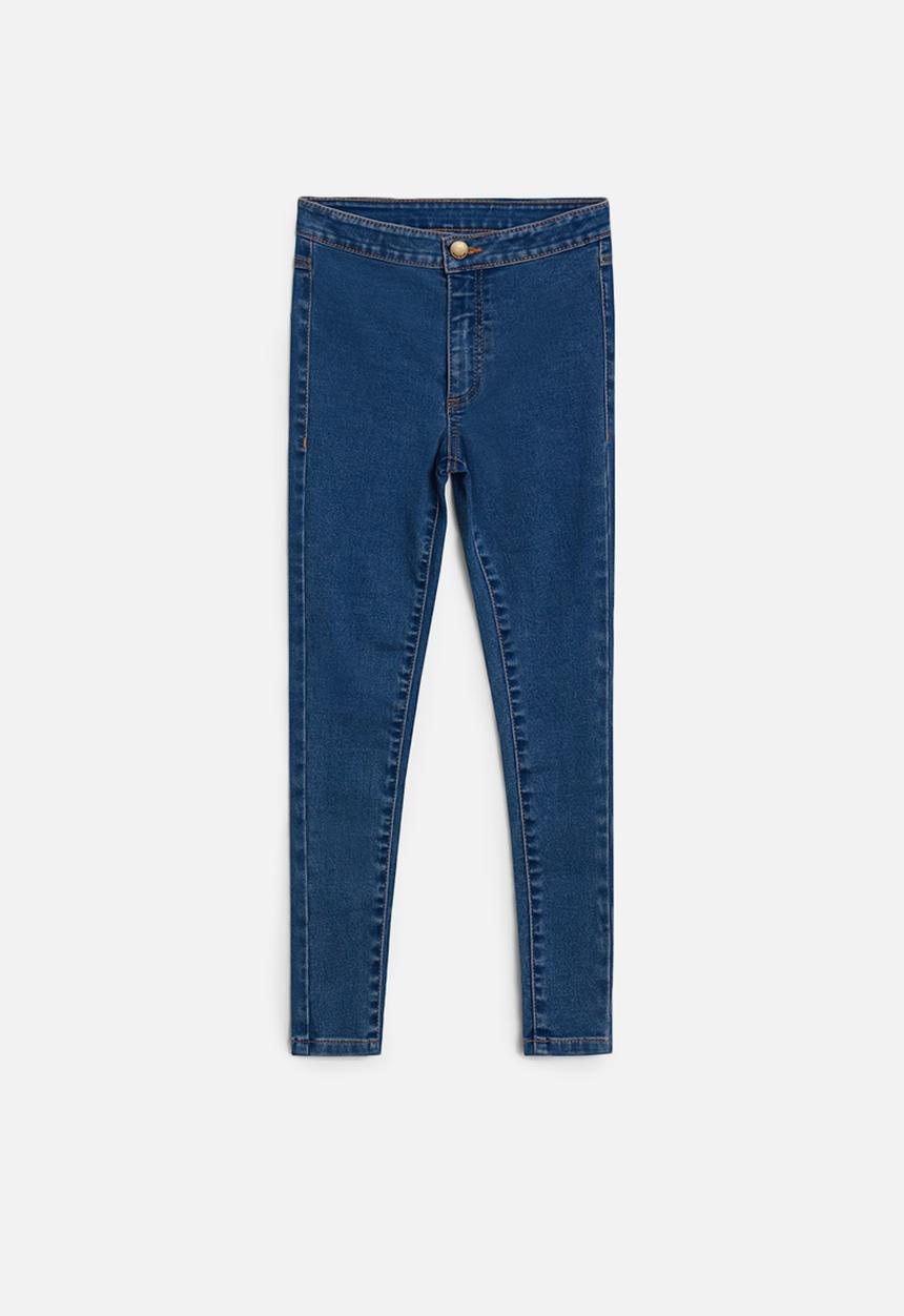 MANGO - Basic super skinny jeans - blue