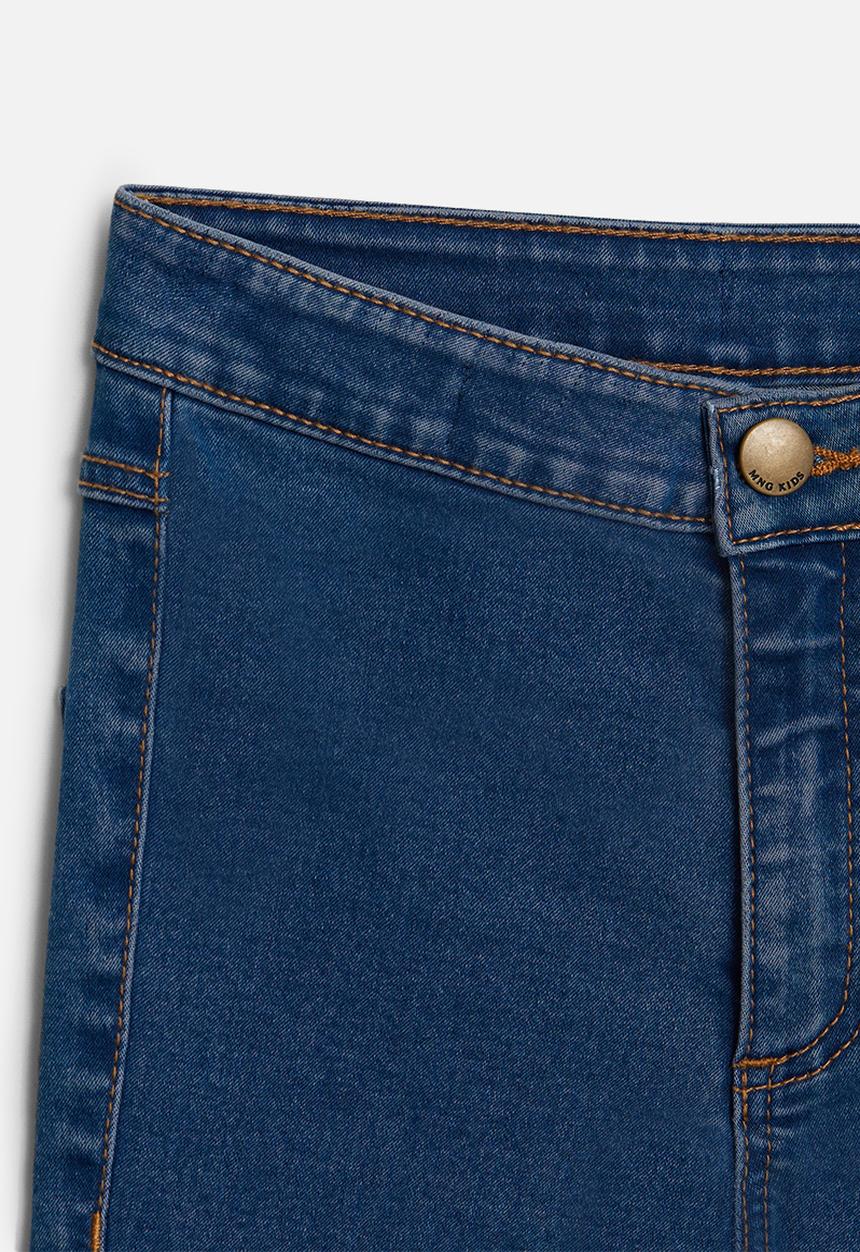 MANGO - Basic super skinny jeans - blue