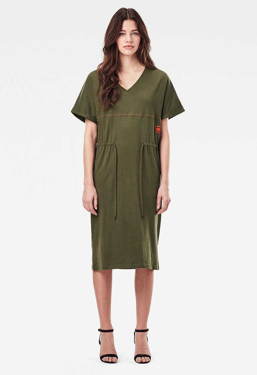 G-STAR - Adjustable waist dress - combat