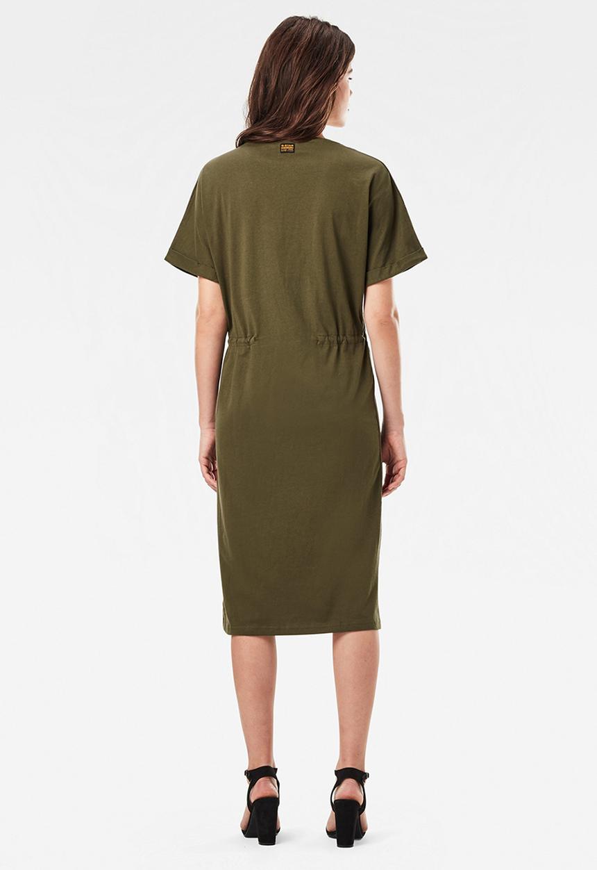 G-STAR - Adjustable waist dress - combat