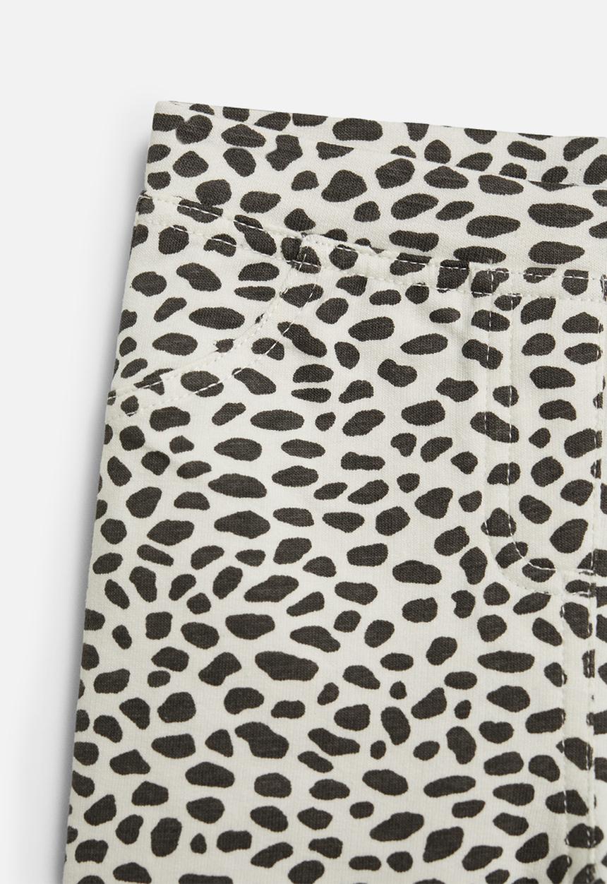 MANGO - Terry patterned leggings - multi