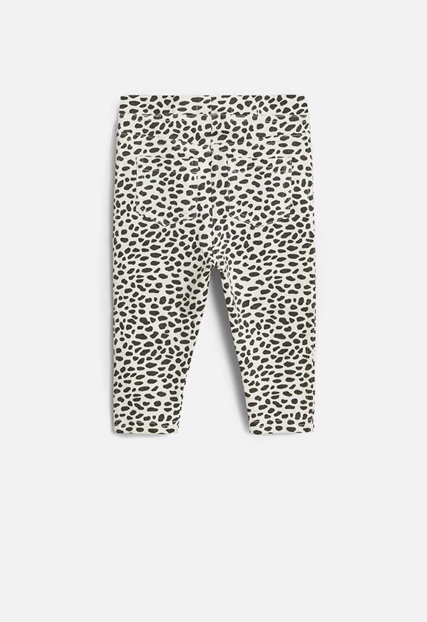 MANGO - Terry patterned leggings - multi