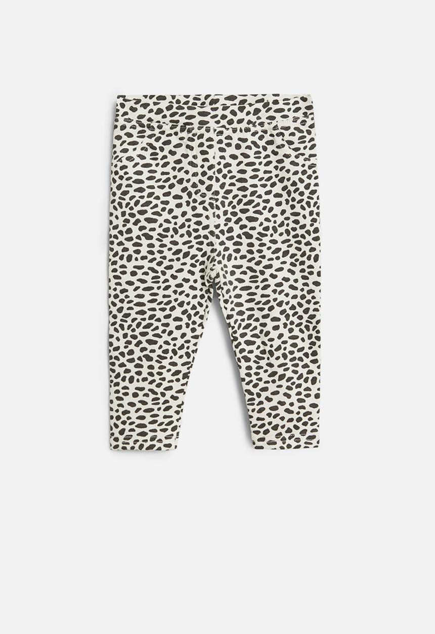 MANGO - Terry patterned leggings - multi