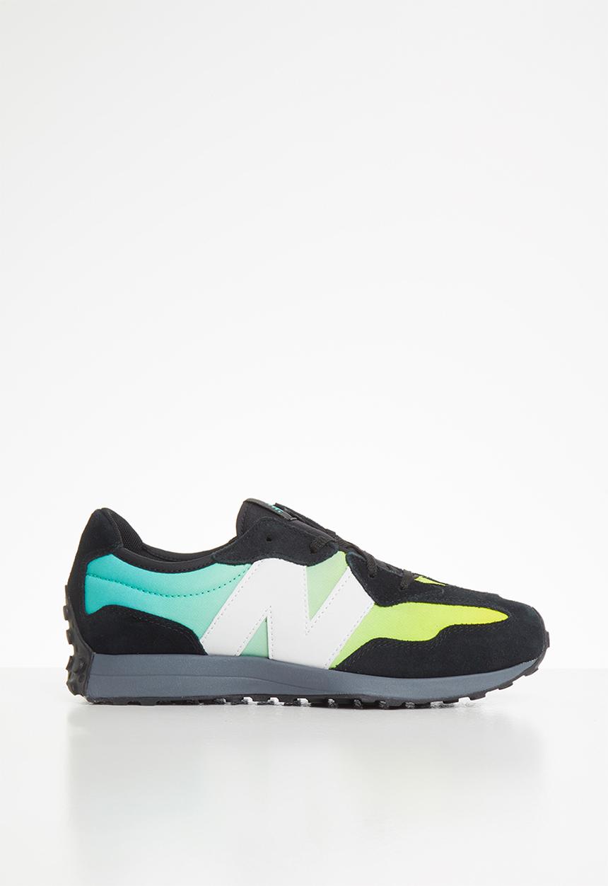 New Balance  - Kids 327 - black & green