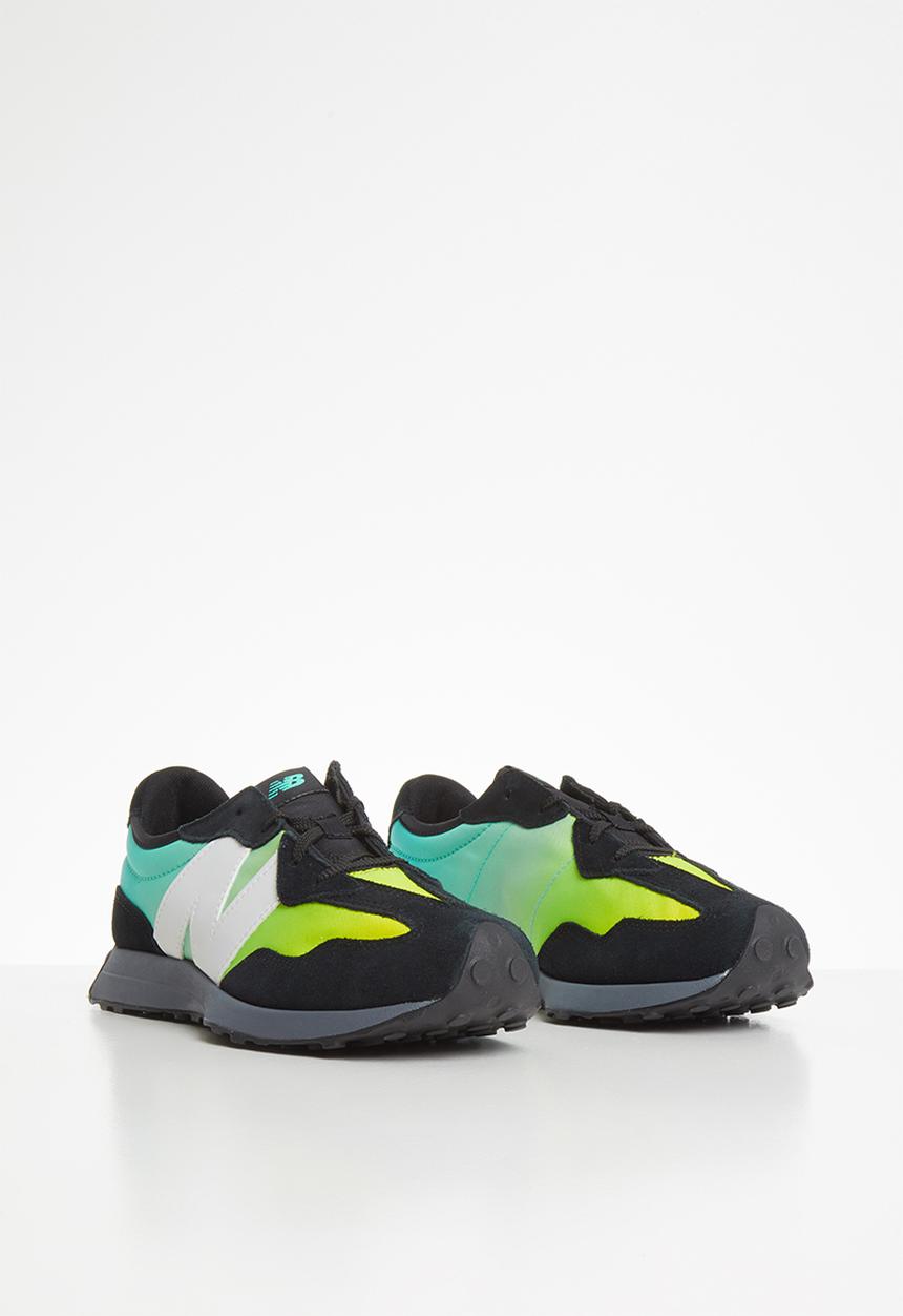 New Balance  - Kids 327 - black & green
