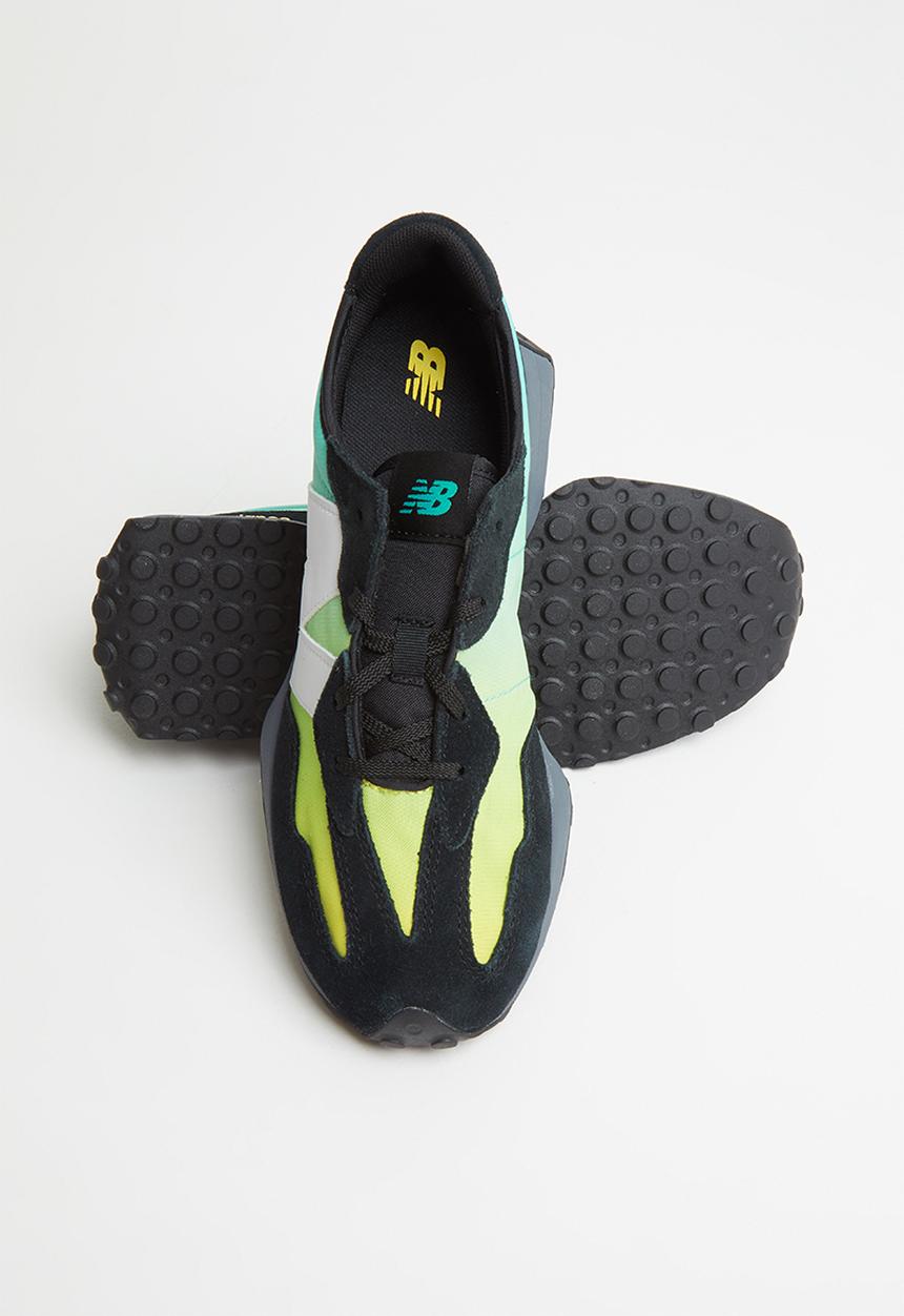 New Balance  - Kids 327 - black & green
