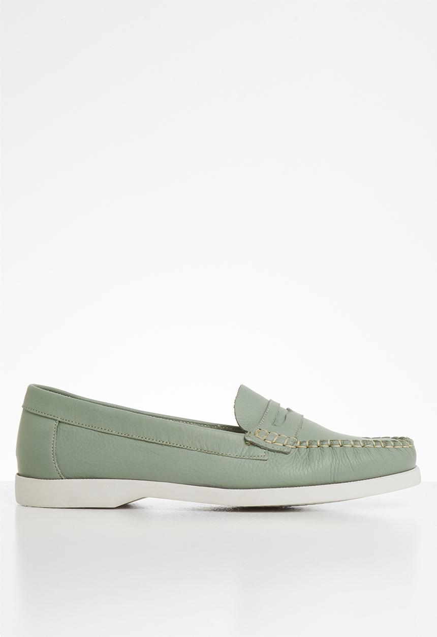 Grasshoppers - Timbego leather - powder blue natan