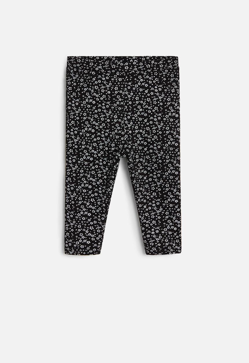 MANGO - Terry patterned leggings - multi