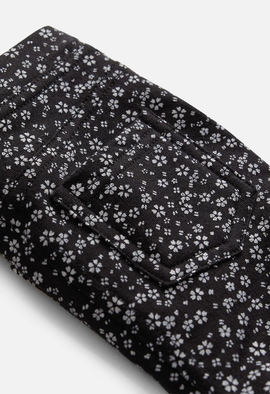 MANGO - Terry patterned leggings - multi