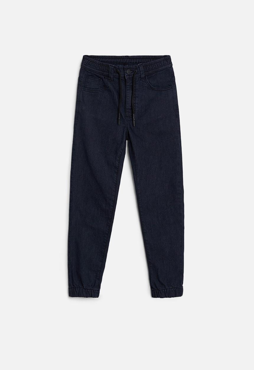 MANGO - Comfyg jeans - blue/black