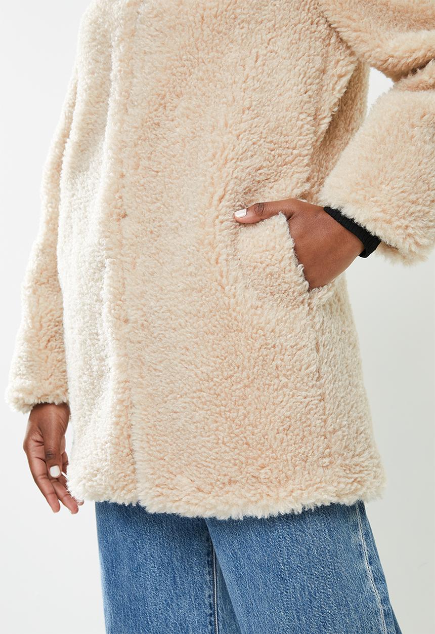 MANGO - Coat rihanna - beige 