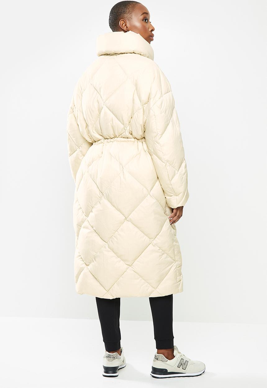 MANGO - Anorak milka - beige