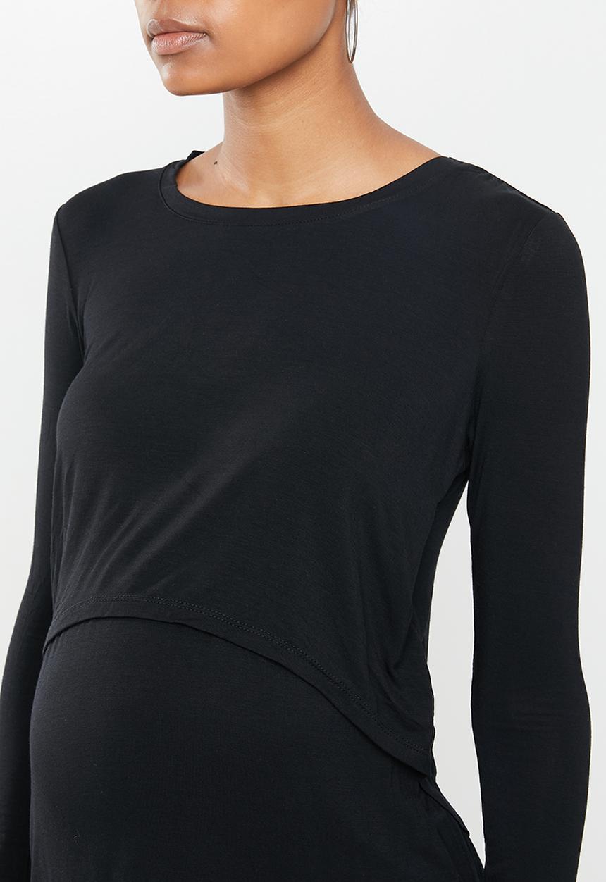 Cotton On - Maternity 2 in 1 long sleeve top_3 pack - multi