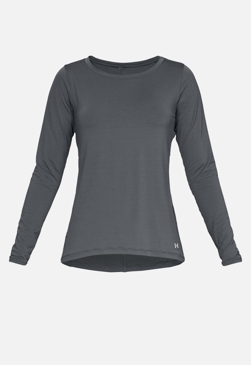 Under Armour - Hg armour long sleeve - black medium heather