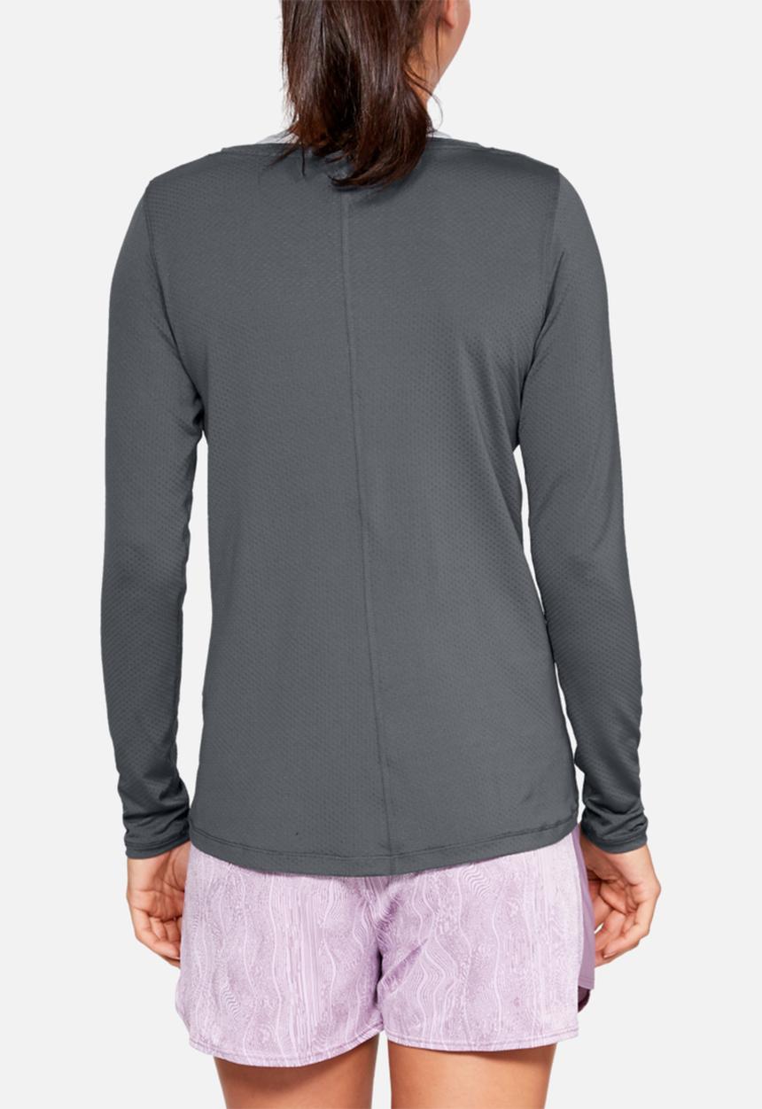 Under Armour - Hg armour long sleeve - black medium heather