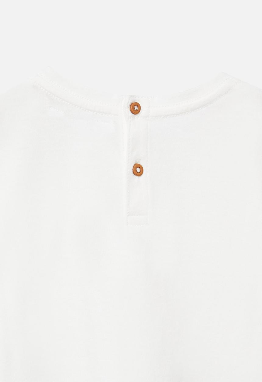 MANGO - Ballet long sleeve tee - natural