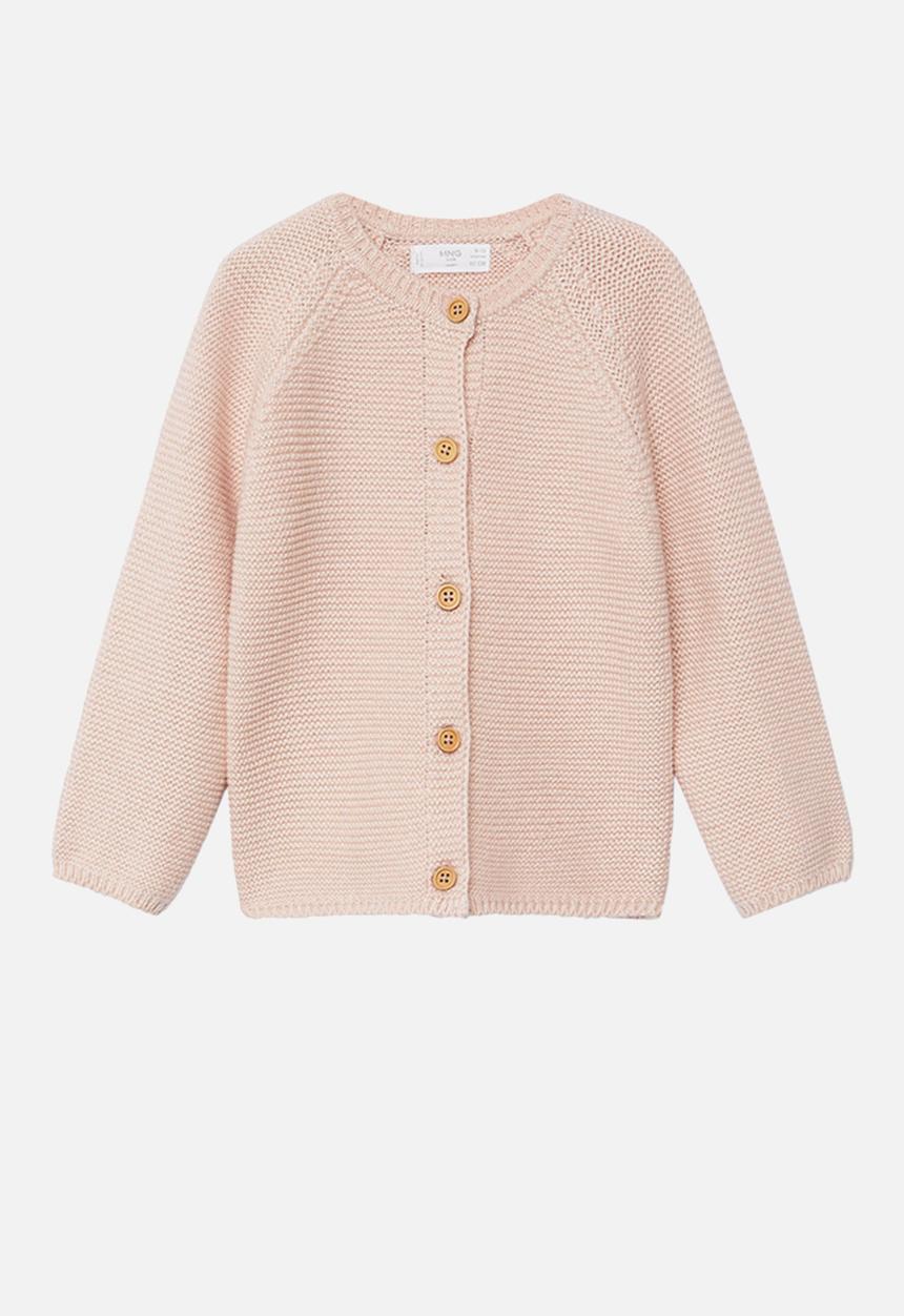 MANGO - Boba cardigan - pink