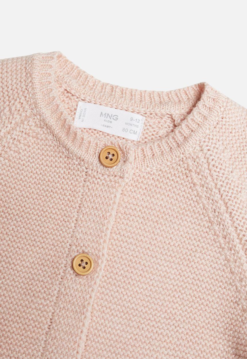 MANGO - Boba cardigan - pink