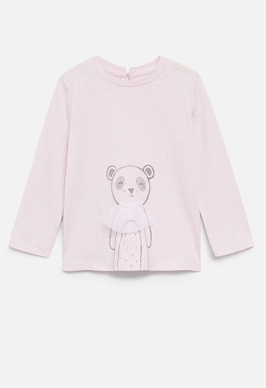 MANGO - Tutu long sleeve tee - purple