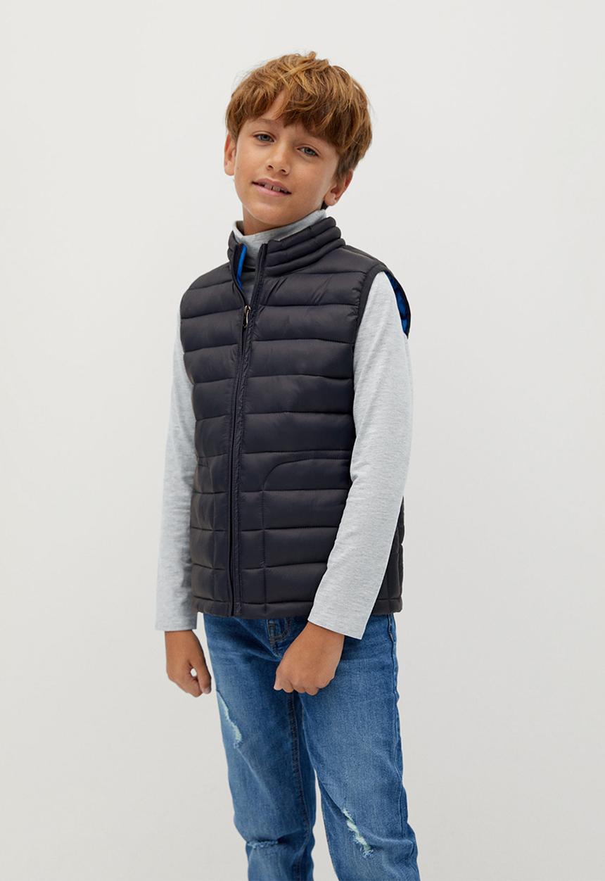MANGO - Alvaro waistcoat - navy