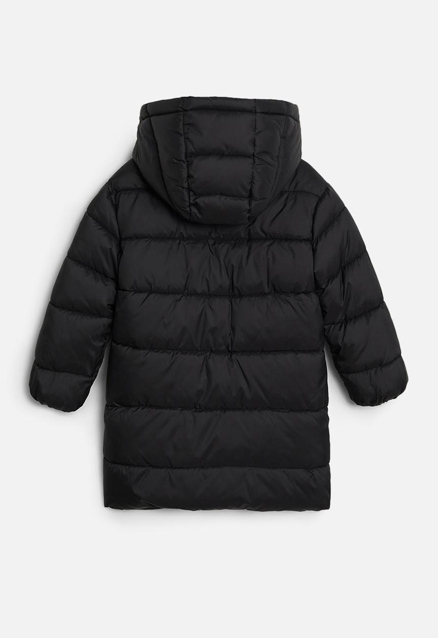 MANGO - Amerlong anorak - black