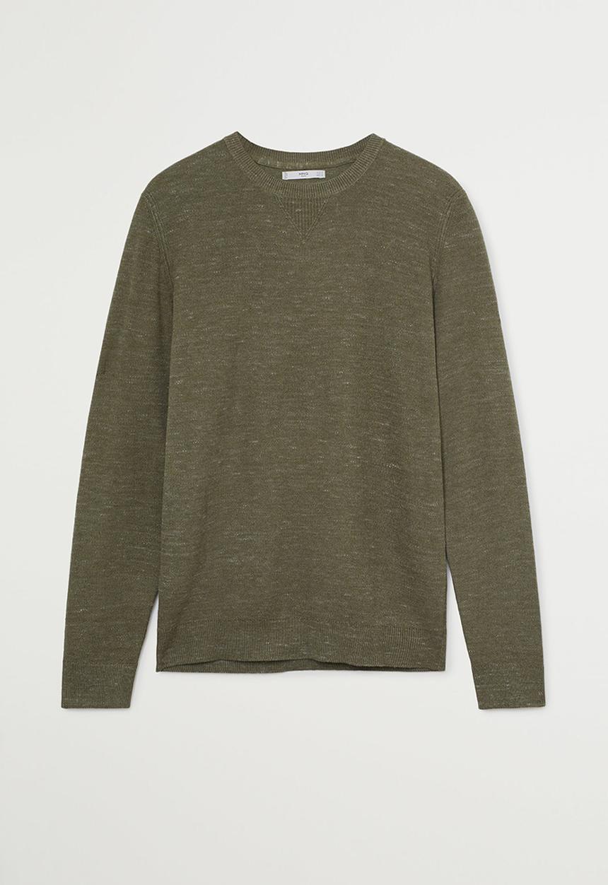 MANGO - Antigua sweater - khaki