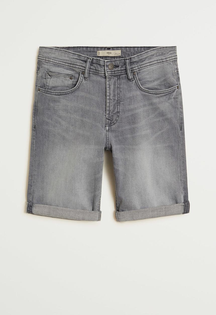 MANGO - Rock bermuda shorts - grey