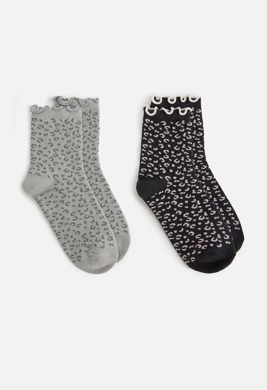 MANGO - Florencia 2 pack socks - multi