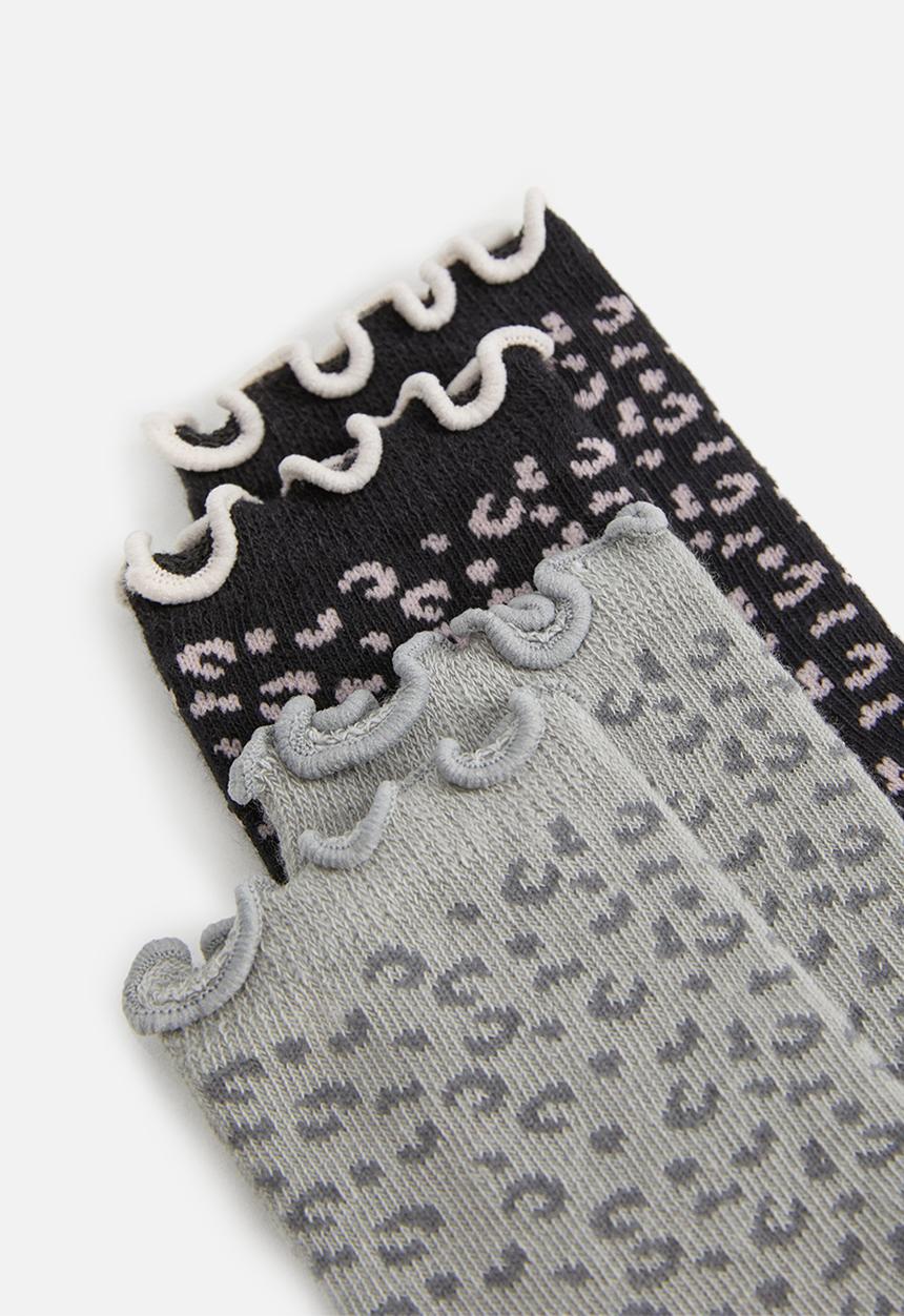 MANGO - Florencia 2 pack socks - multi