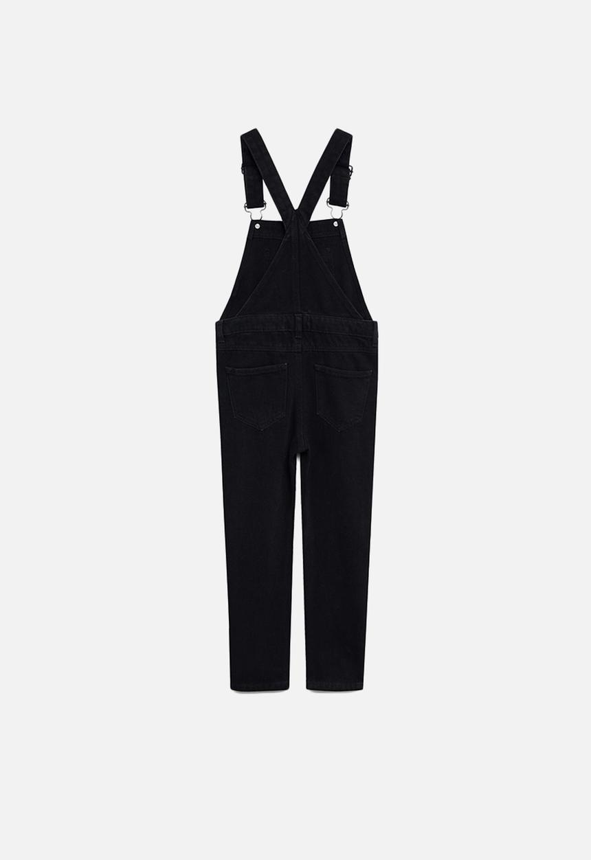 MANGO - Amara dungarees - grey