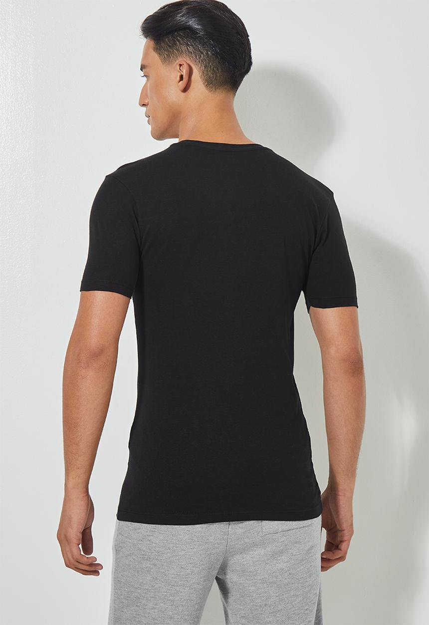 Superbalist - Dean v-neck tee - black