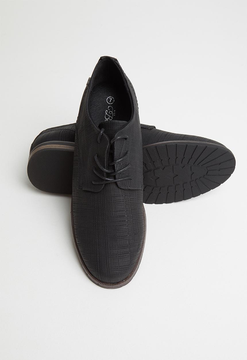 Miss Black - Alpha 4 brogue - black