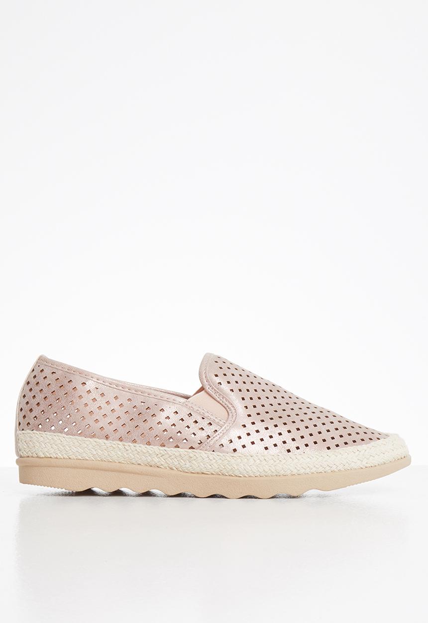 Butterfly Feet - Mary slip on - rose gold