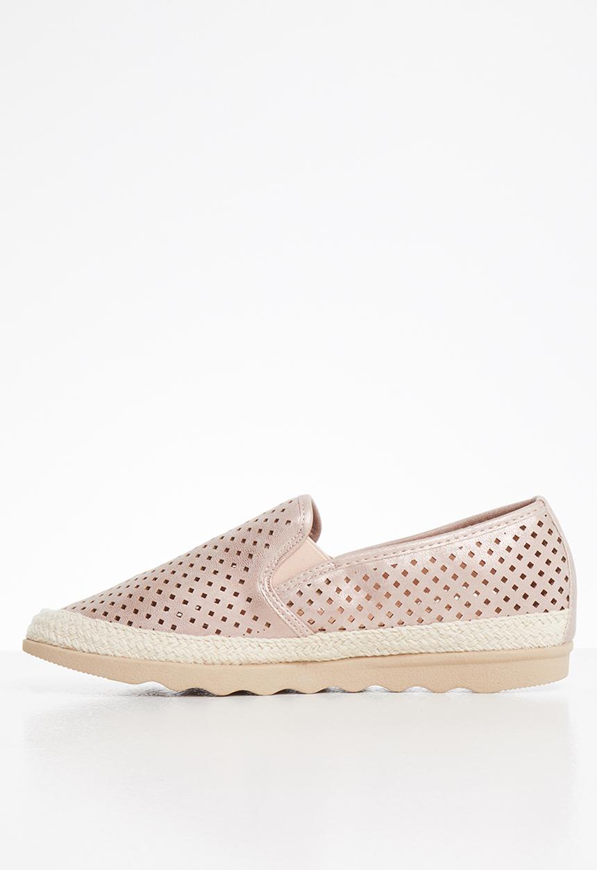 Butterfly Feet - Mary slip on - rose gold