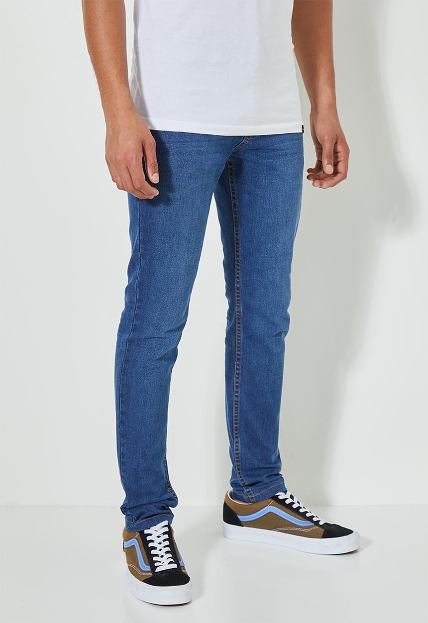 Superbalist - Seattle skinny jeans - mid washed blue