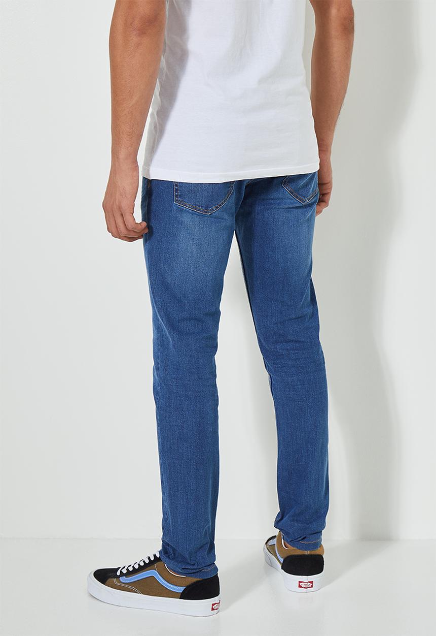 Superbalist - Seattle skinny jeans - mid washed blue