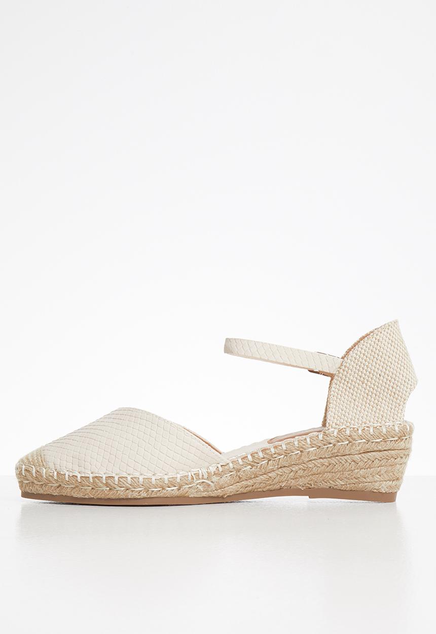Butterfly Feet - Fin wedge heel - beige