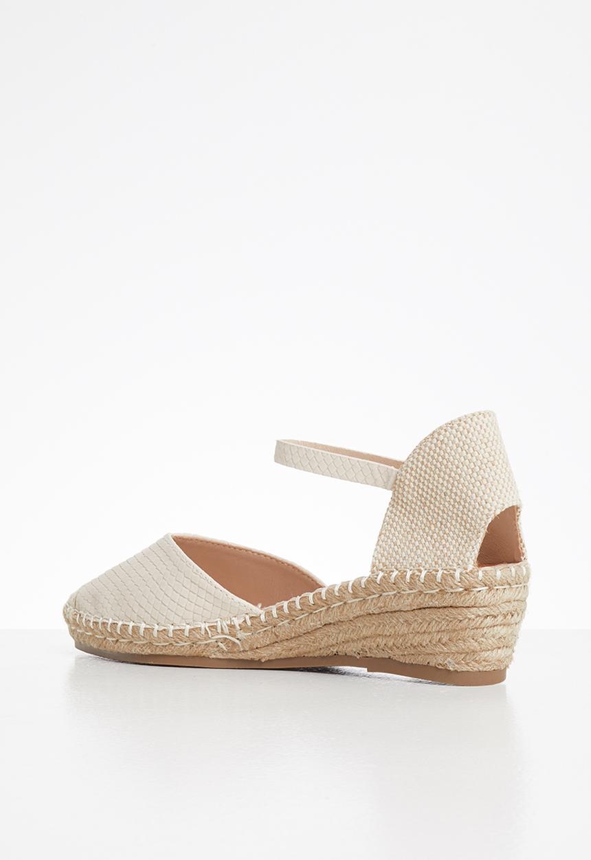 Butterfly Feet - Fin wedge heel - beige