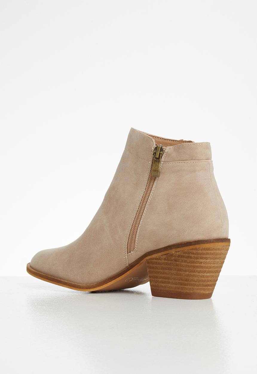 Miss Black - Vicky ankle boot - beige
